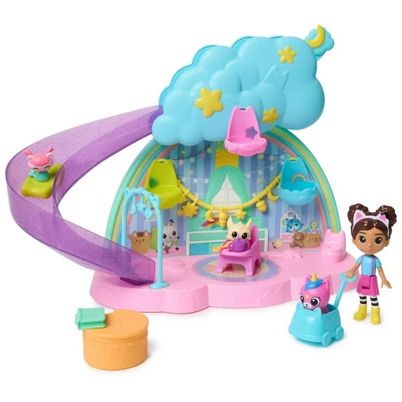 Gabby’s Dollhouse, Kitty Care Ear Purrfect Playroom, 17-Pc Playset with Figures & Accessories f... | Walmart (US)