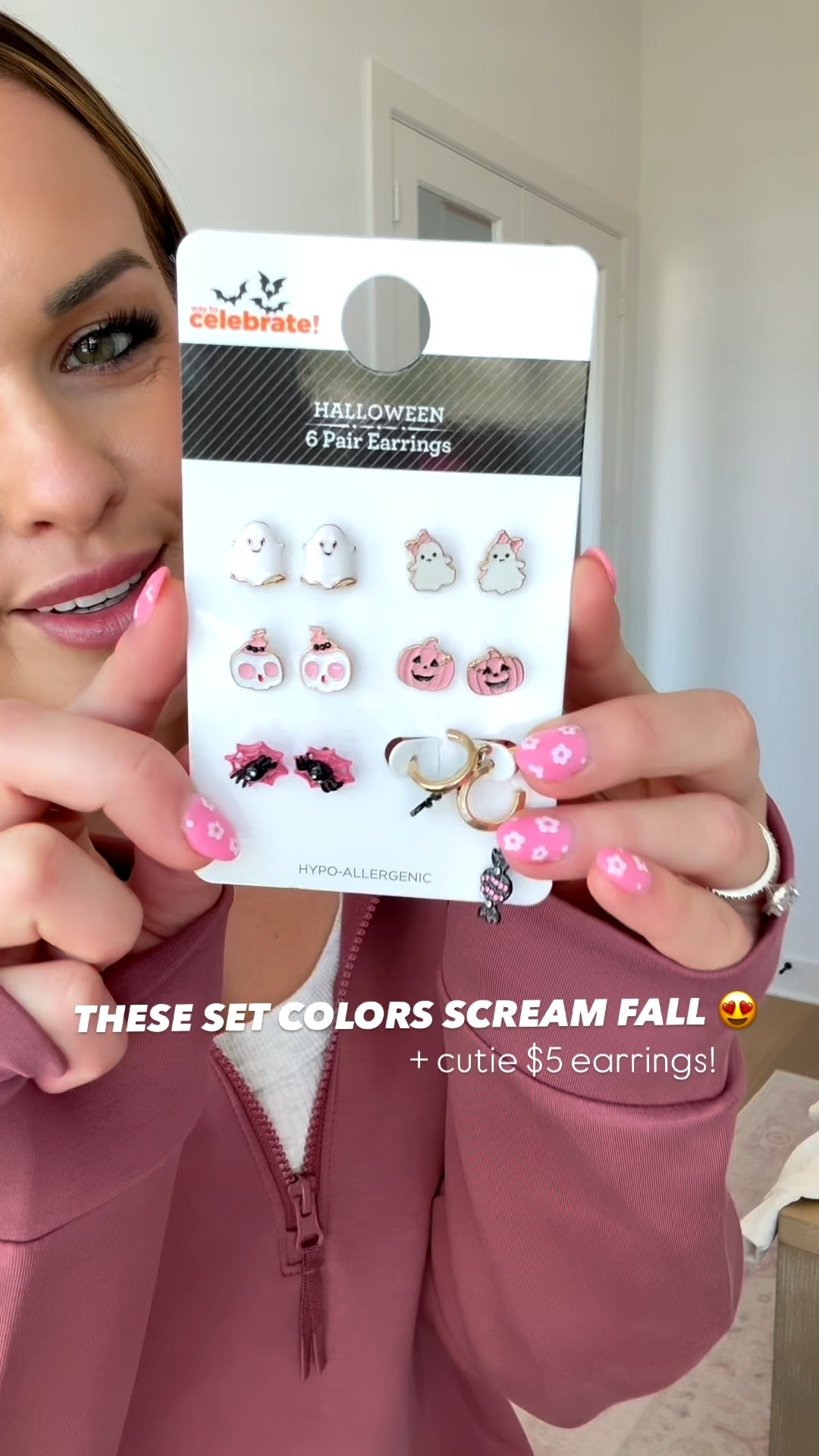 small in both fall sets & $5 earrings for Halloween! 

#WalmartPartner #WalmartFashion @WalmartFashion