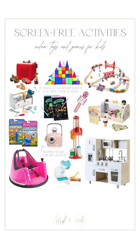 These screen free activities are perfect for kids going into the summer! These toys and games will keep the busy for hours and allow them to be more creative in their playtime! Our kids LOVE the Tonie Box, and are rarely asking to watch TV since we got it! These are all available at @walmart too! #walmart #walmartfinds #walmarthome 

#LTKKids #LTKFamily #LTKxWalmart