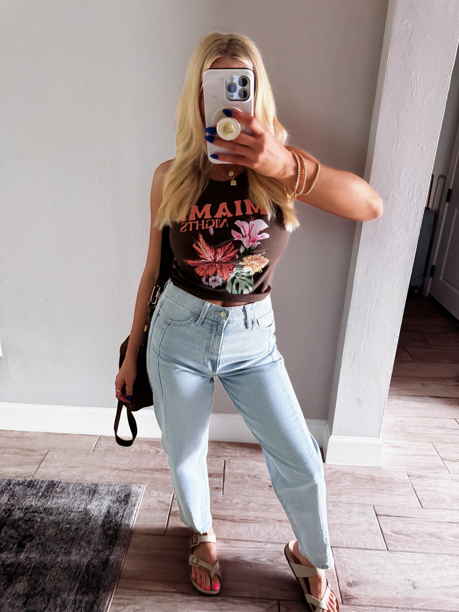 These tanks are soo good!! The perfect summer tank, I bought all the colors. I suggest sizing down one size- I’m wearing an XS. I love these barrel jeans, wearing a size 4 but size up for a baggier fit. This outfit is so cute for summer! 

Walmart finds Walmart outfit ootd 

#LTKPetite