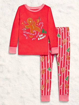 Printed Snug-Fit Pajama Set for Toddler & Baby | Old Navy (US)