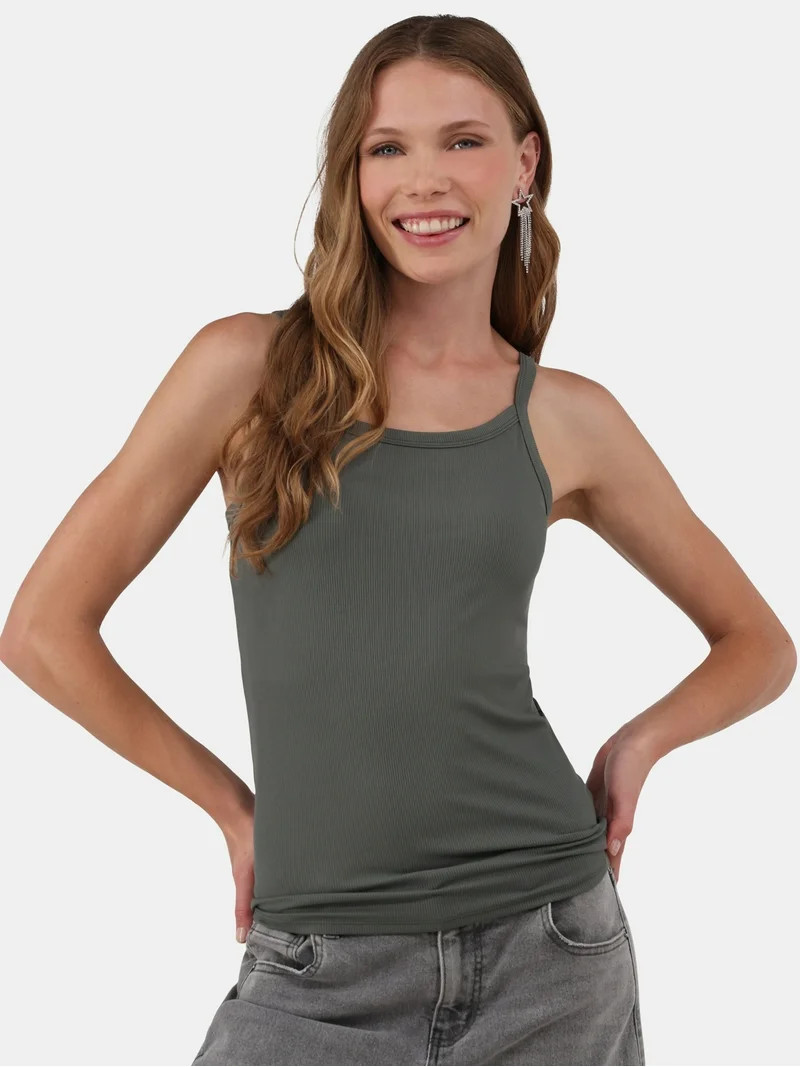 No Boundaries Ribbed Cami Top, 1 or 5-Pack, Women's | Walmart (US)