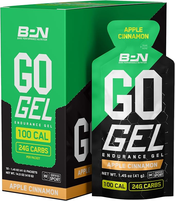 BARE PERFORMANCE NUTRITION, BPN Go Gel Endurance, 24g of Carbohydrates & 100 Calories per Pack, V... | Amazon (US)