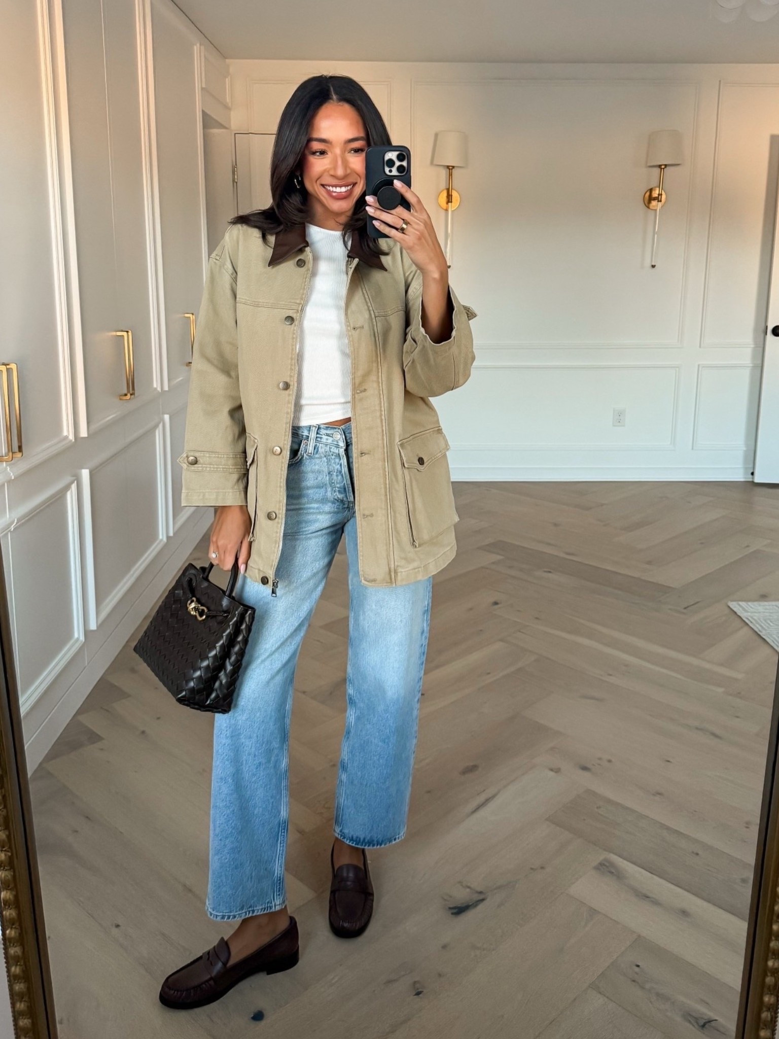 Use code NENA20 for 20% OFF $100 order from Anthropologie!! Wearing size xs tee, size small barn jacket and size 25 jeans 

Spring outfit 
Spring fashion 
Casual outfit 
Anthro sale
Anthro code

#LTKSaleAlert #LTKSeasonal