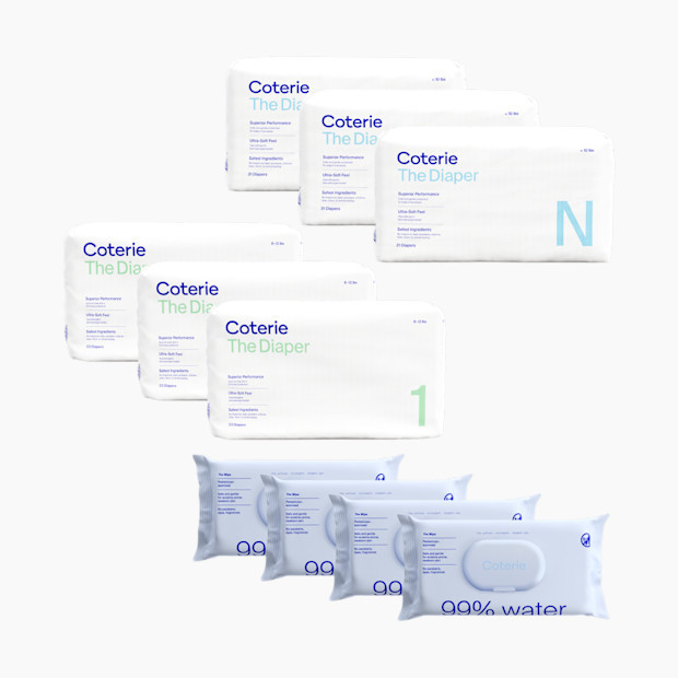 Newborn Diaper and Wipes Starter Bundle | Babylist