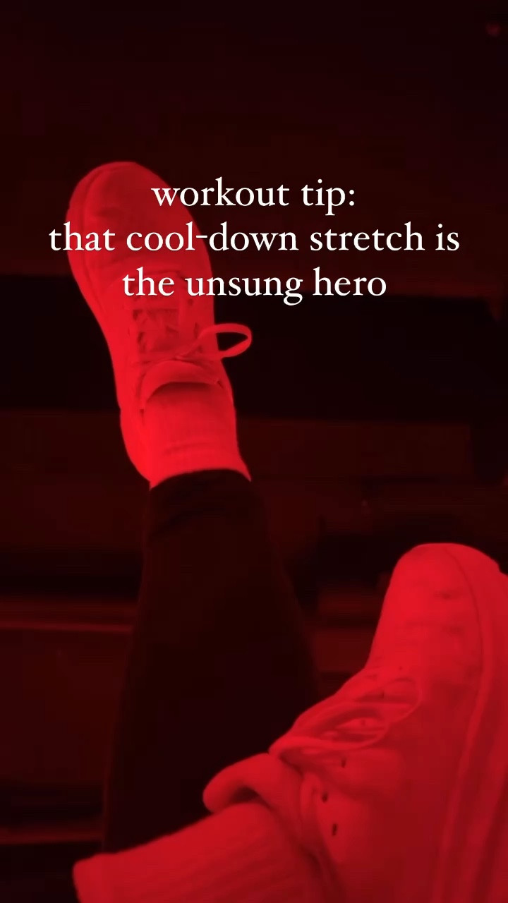 Workout tip: That Cool-Down Stretch Is the Unsung Hero

The real magic happens in the cool-down stretch. It’s key for recovery and muscle relief—don’t skip it! 💪

And shoutout to my Hoka shoes for keeping me comfy through every Barry’s class.

workout | wellness tips | hoka shoes | barrys’s workout 

#LTKPetite #LTKActive #LTKShoeCrush