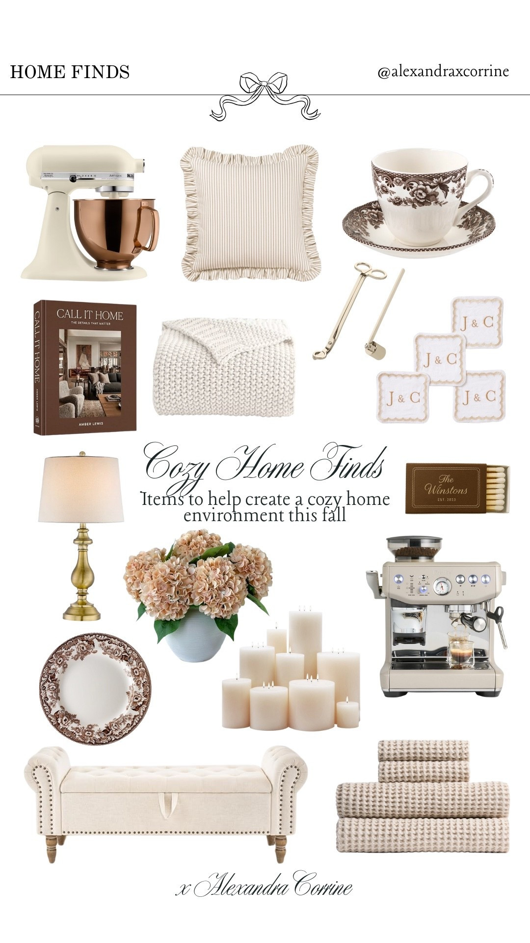 Cozy fall home finds 🤎

Home decor, home finds, amazon home, target home, chocolate brown, neutral decor, Ralph Lauren, Nancy Meyers aesthetic, toile pattern

#LTKHome #LTKSeasonal