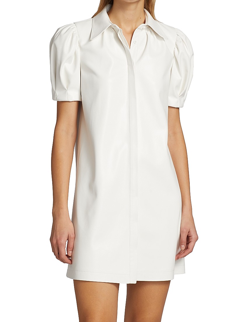 Jem Faux Leather Shirtdress | Saks Fifth Avenue