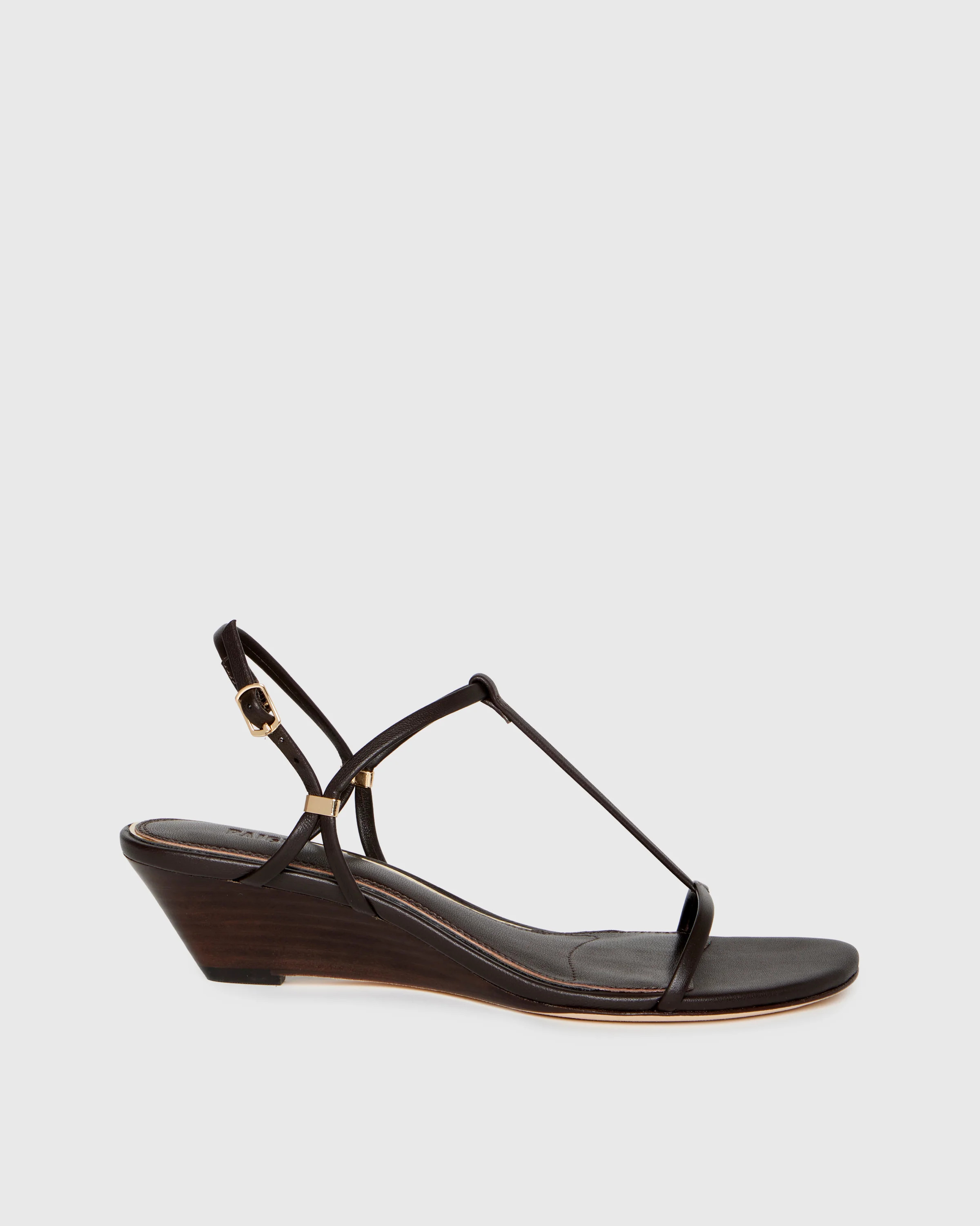 Daryn Wedge - Chocolate Leather | Paige