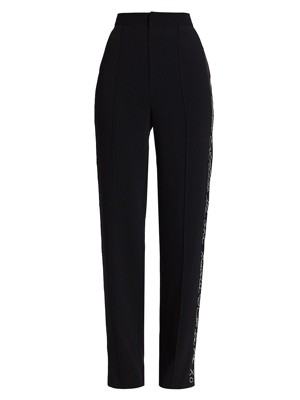 Syd Embellished Tuxedo-Stripe Pants | Saks Fifth Avenue