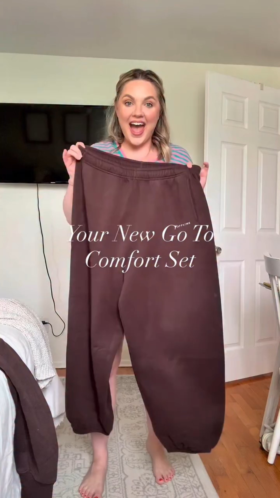 One of my favorite things in life is comfort clothes. It can be any article of clothing. But when you put it on, you just feel at ease. I have a few comfort t-shirts, sweat pants, and sweatshirts. 

I can already tell you this set is going to be a new comfort item for me. It’s extra snuggly, perfect for a crisp football Sunday. This color is 12/10 for your fall wardrobe. The joggers run large, so I sized down to a Medium, but stayed TTS in the crew - - large



#LTKFindsUnder50 #LTKSaleAlert #LTKMidsize