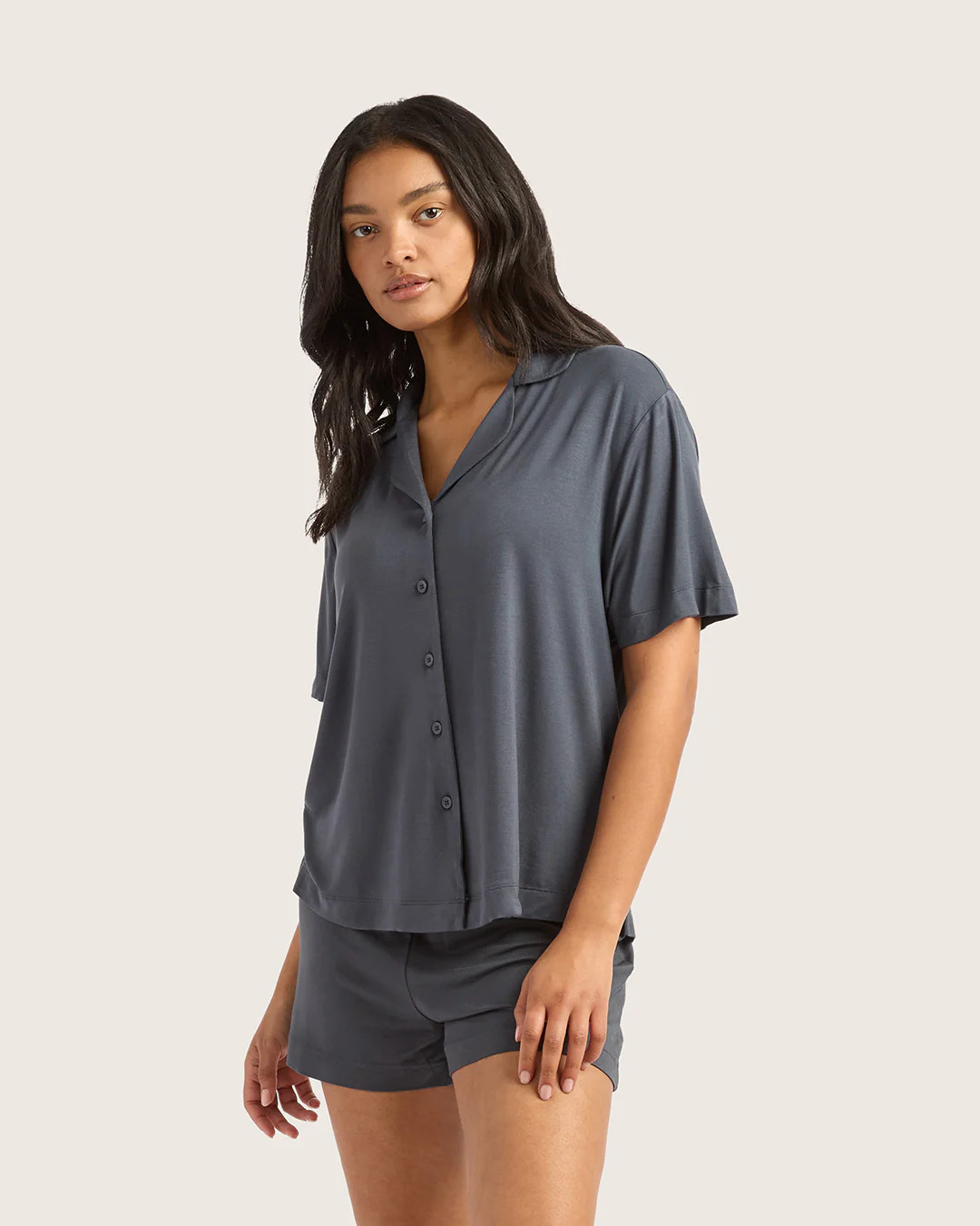 Goodnight Short Sleeve Sleep Shirt | Boody US