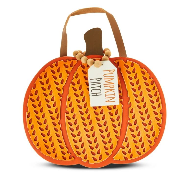 Harvest Pumpkin Patch Hanging Sign, by Way To Celebrate | Walmart (US)