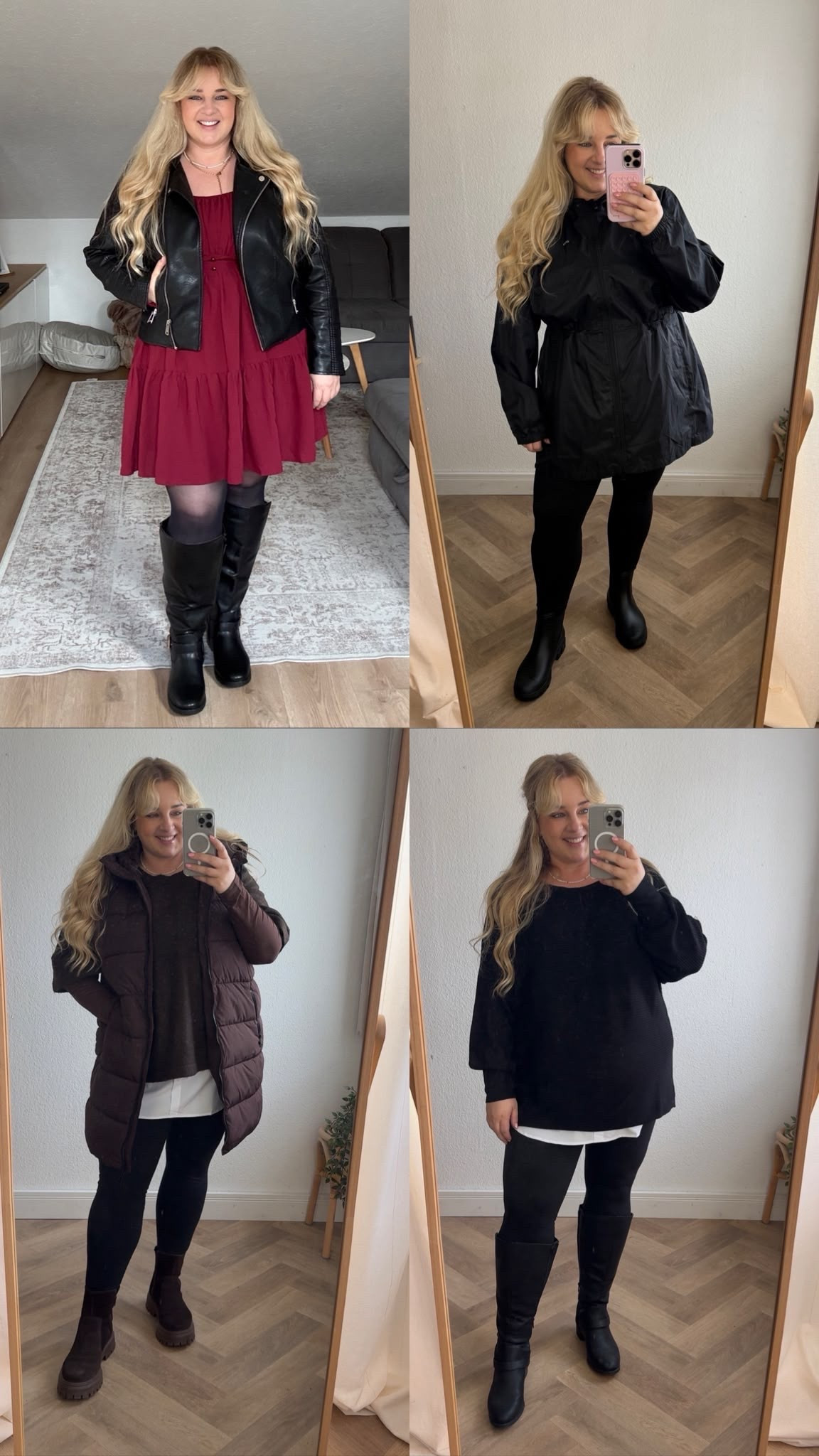 Outfit Favoriten 🖤❤️

#amazonfashion #plussizefashion #curvy #herbst #autumn