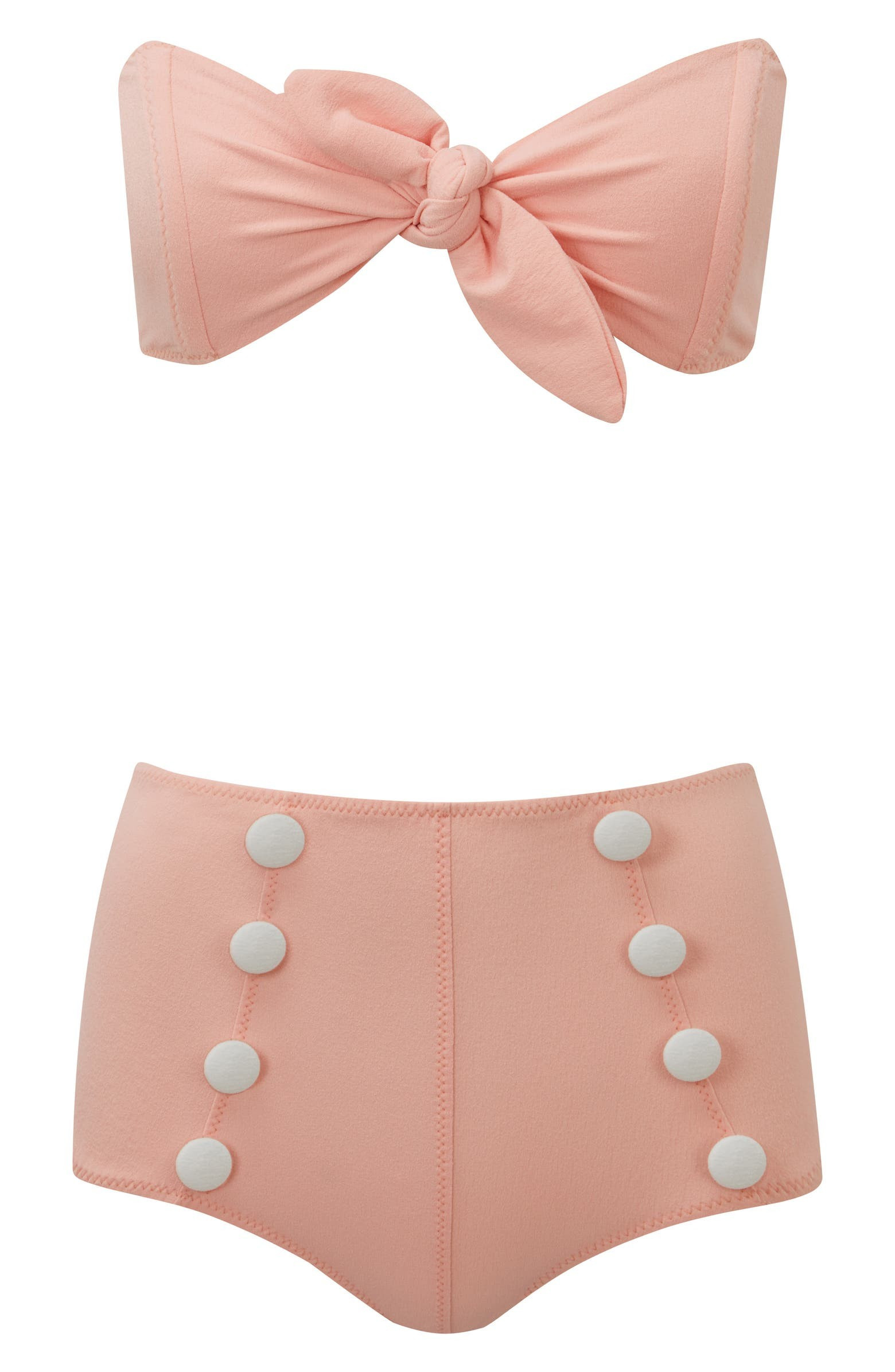 Poppy Button Two-Piece Swimsuit | Nordstrom