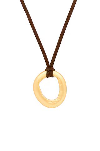 Heaven Mayhem Mini Necklace in Gold & Brown from Revolve.com | Revolve Clothing (Global)