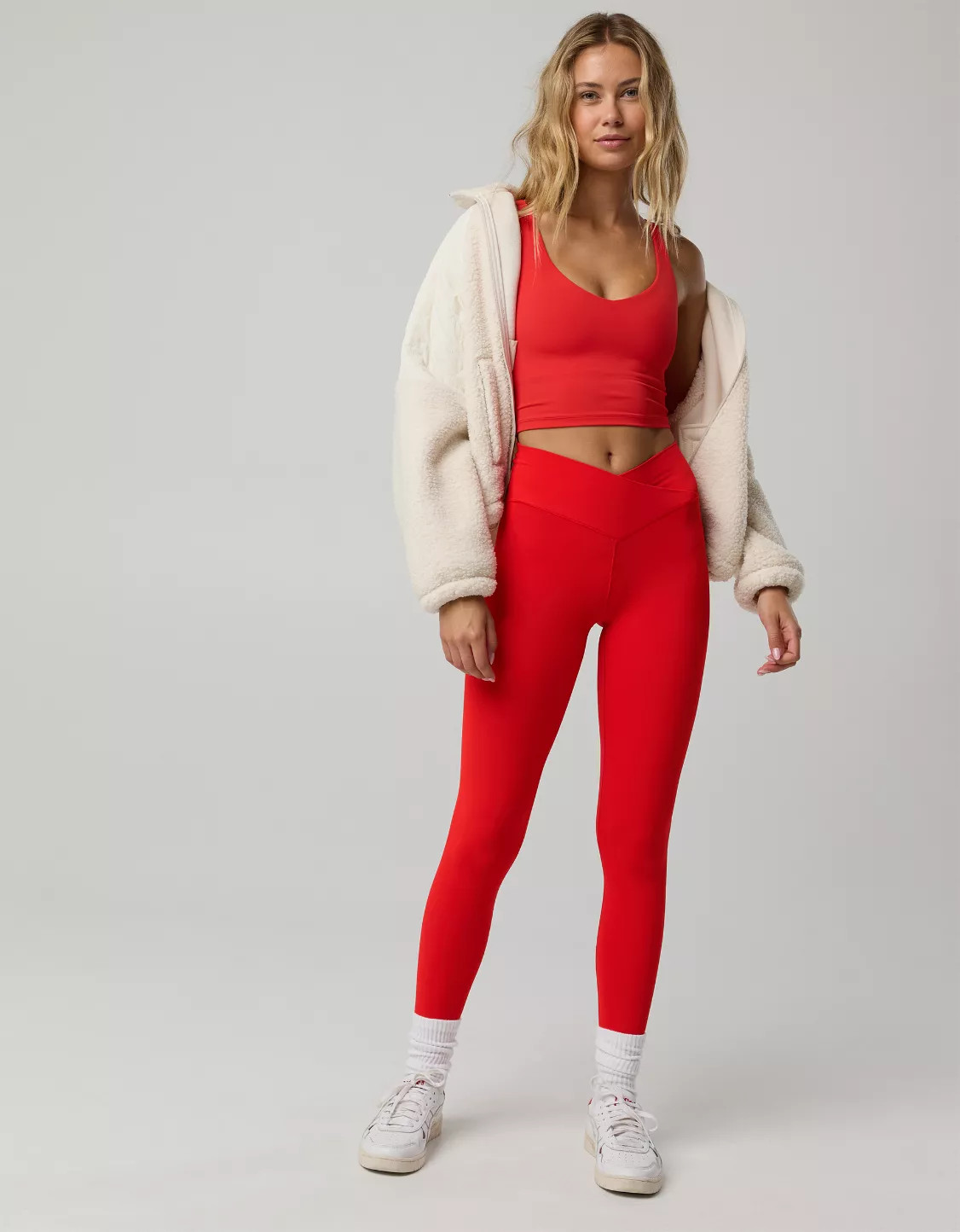 OFFLINE By Aerie Real Me High Waisted Crossover Legging | Aerie