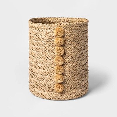 Braided Seagrass Round Basket Natural - Opalhouse™ | Target