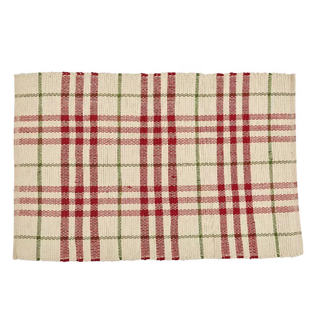 Park Designs Christmas Memories Chindi Rug 2X3 | Target