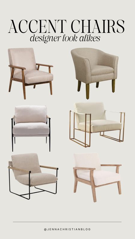 Accent chairs that are designed look alikes. All from Amazon.


Accent chairs, living room chairs, nook chairs, bedroom chairs

#LTKHome