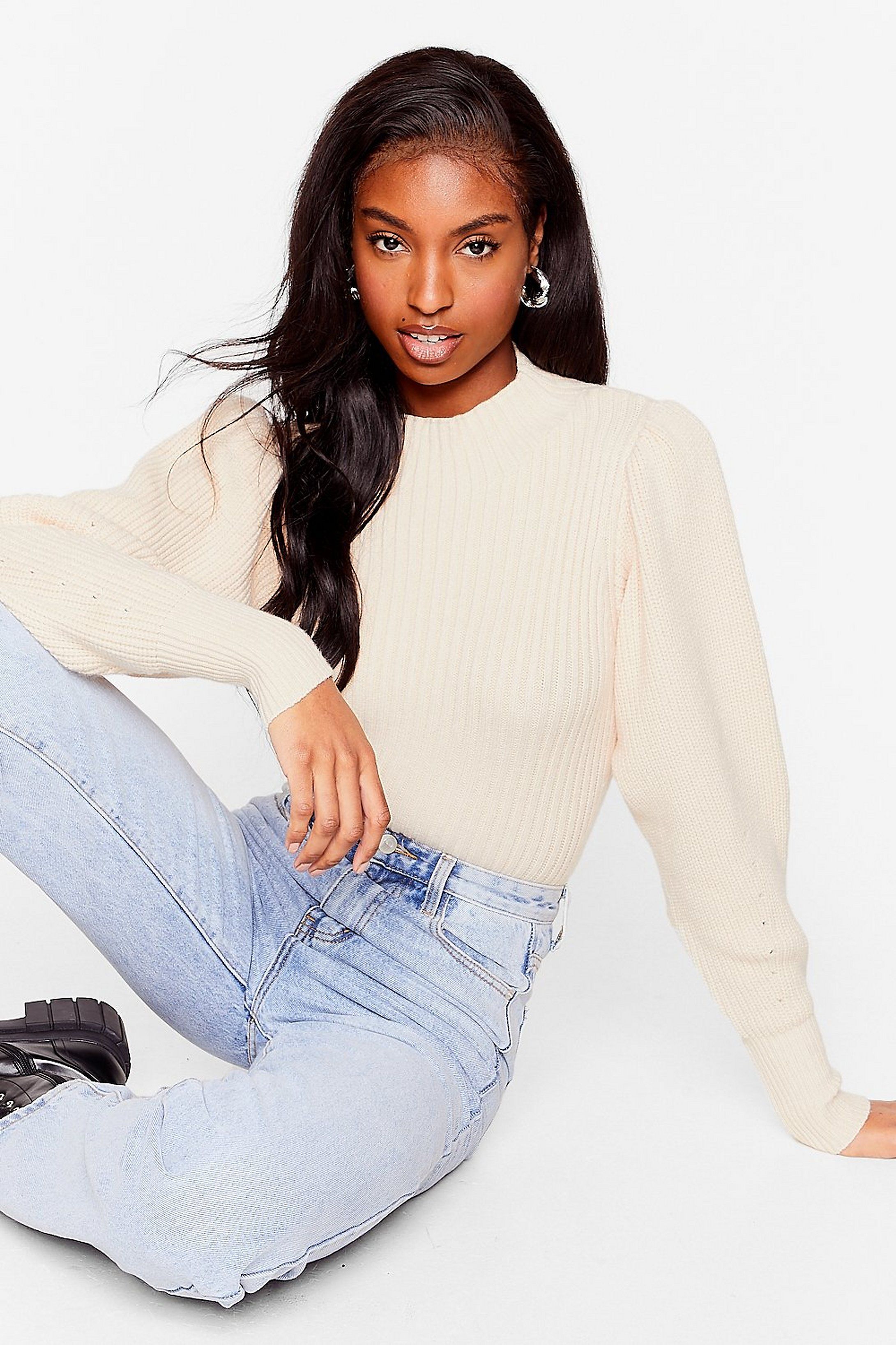 Knit's All Gonna Be Okay High Neck Sweater | NastyGal (US & CA)