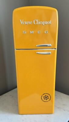 Veuve Clicquot Smeg Fridge Champagne Cooler Limited Edition Tin with liner ONLY  | eBay | eBay US