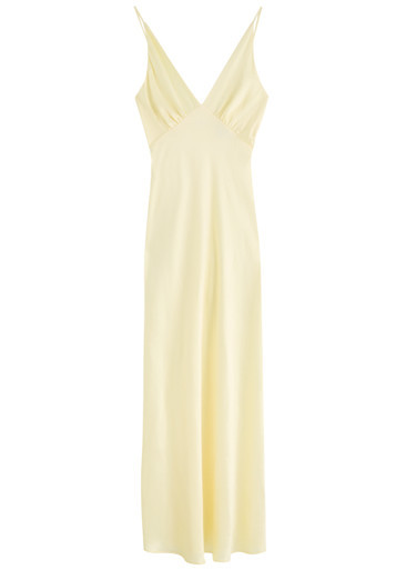 Moon Dance satin maxi dress | Harvey Nichols