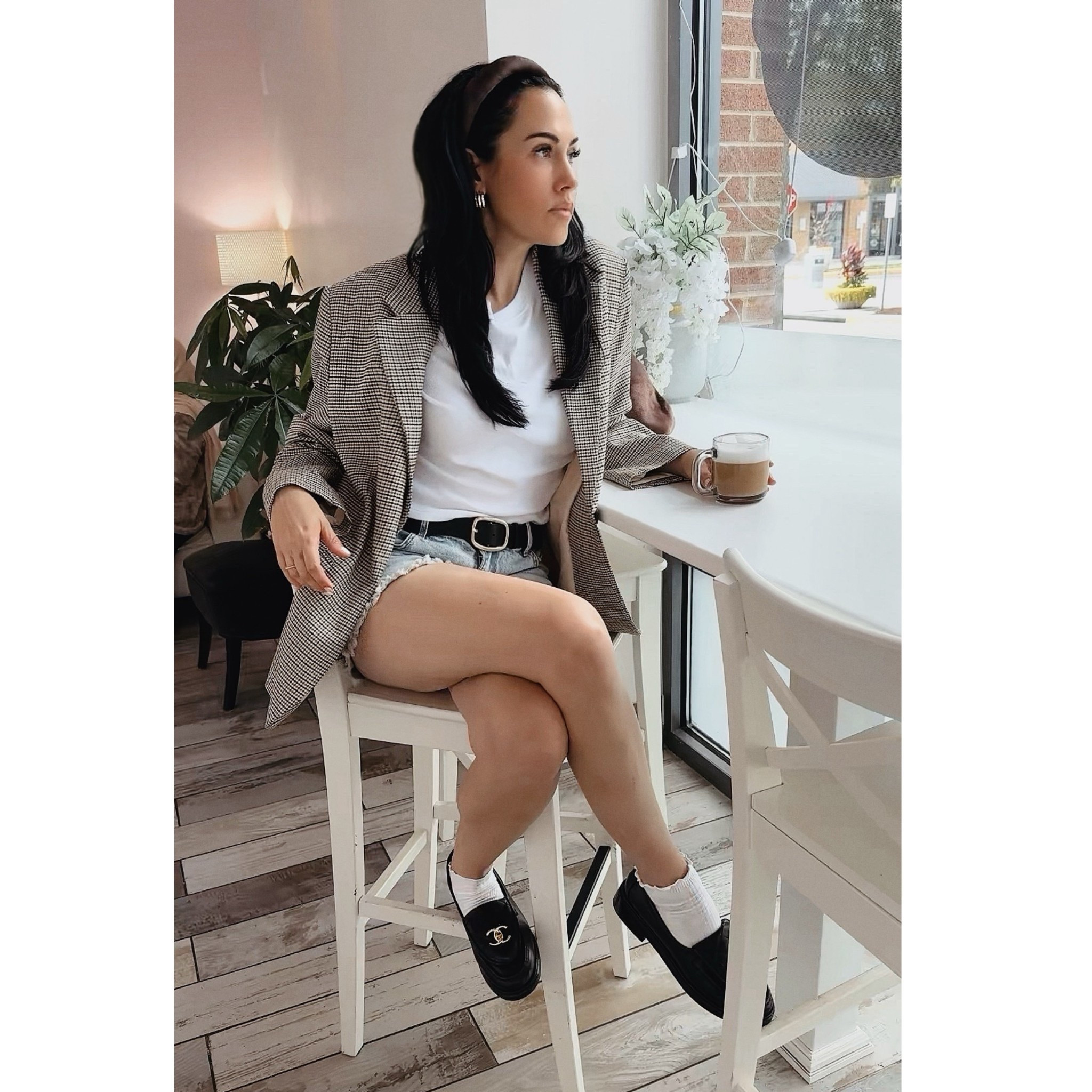 Tweed blazer and Chanel loafers 

#LTKStyleTip #LTKxMadewell