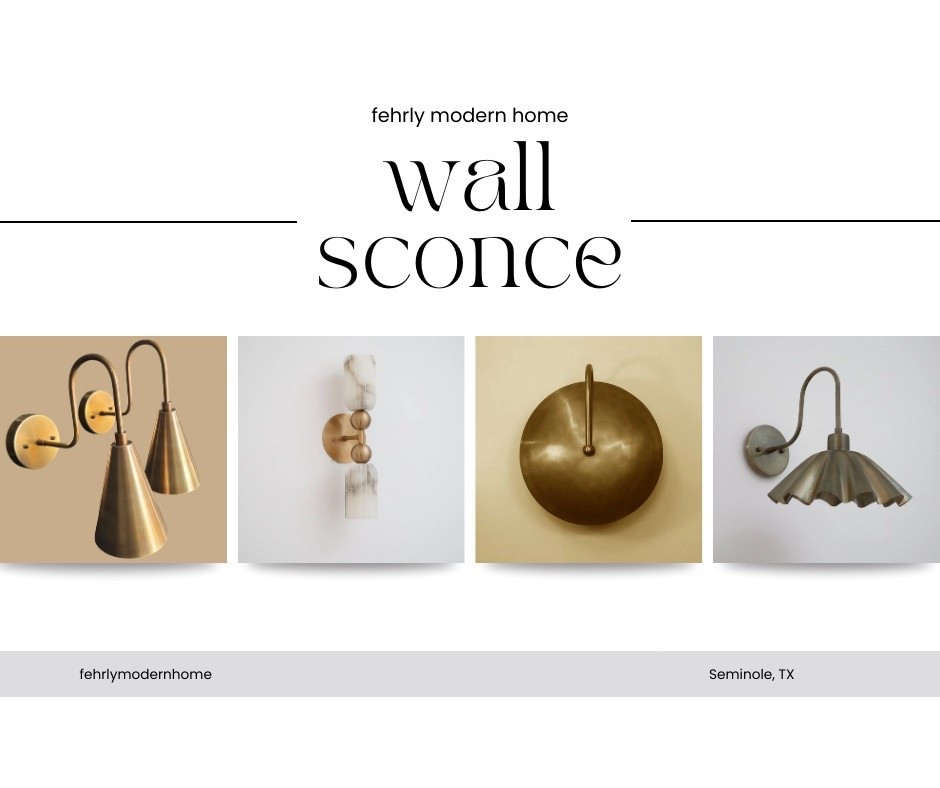 Modern and unique wall sconces

#LTKHome