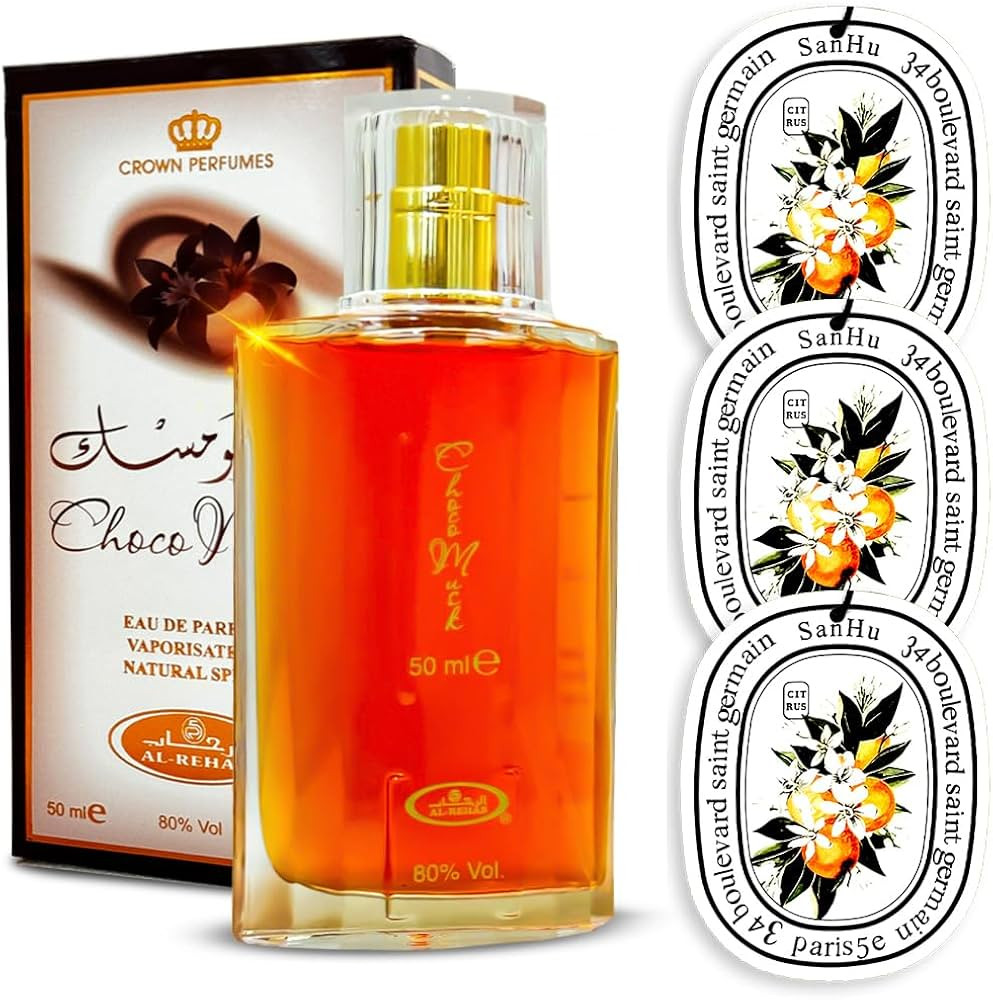 Perfumes for Women Sets - Al Rehab Choco Musk Perfume 50ml Spray with 3 Scented Cards | Amazon (US)