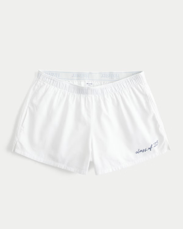 Grad Cotton Sleep Shorts | Hollister (US)
