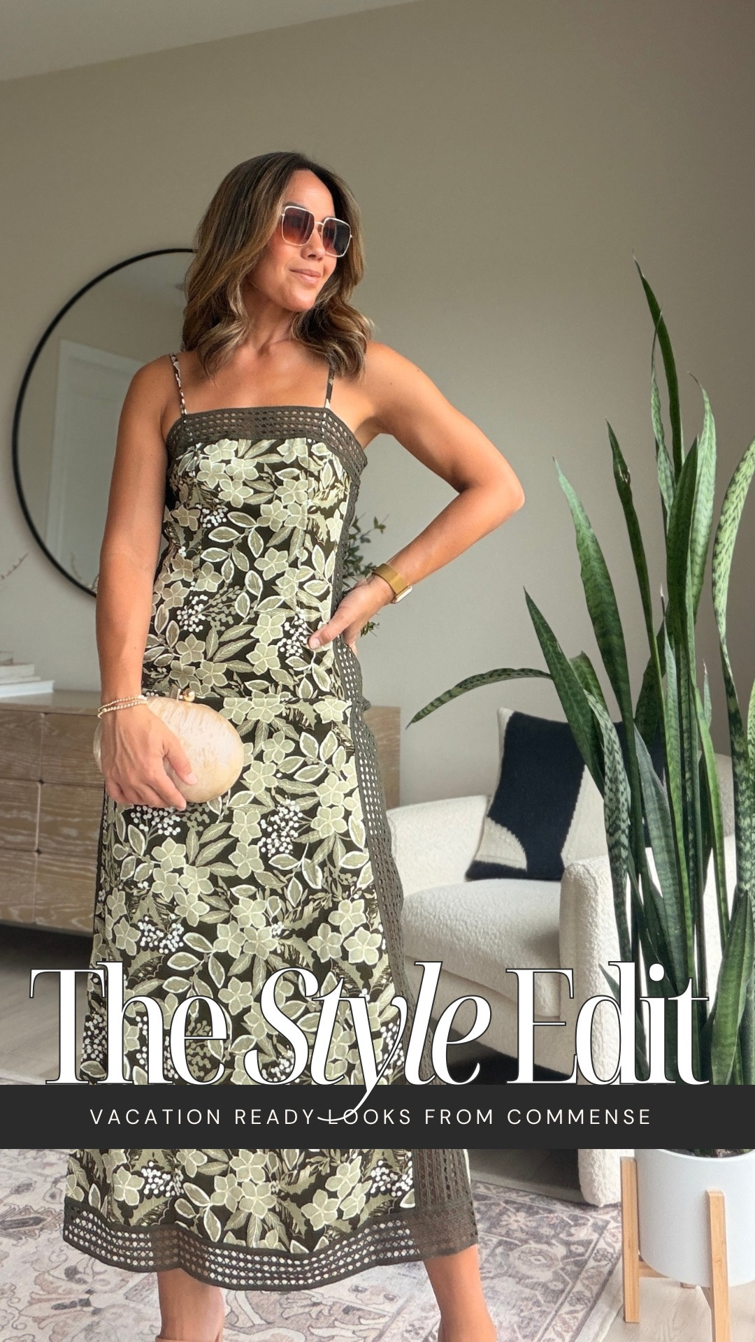 Summer may be winding down, but we’re ending the season on a high note with one last @Commense vacation haul. 🌴

I love this green floral midi dress with the prettiest crochet detail. 🌿 So cool, lightweight, and summery—wear it with flats during the day or dress it up with heels for dinner. It’s also perfect for travel because it packs easily and doesn’t wrinkle!

I’m 5’7, and wearing a size S for all these looks ~ everything is TTS 👌

#LTKgrwm #LTKSeasonal #LTKTravel