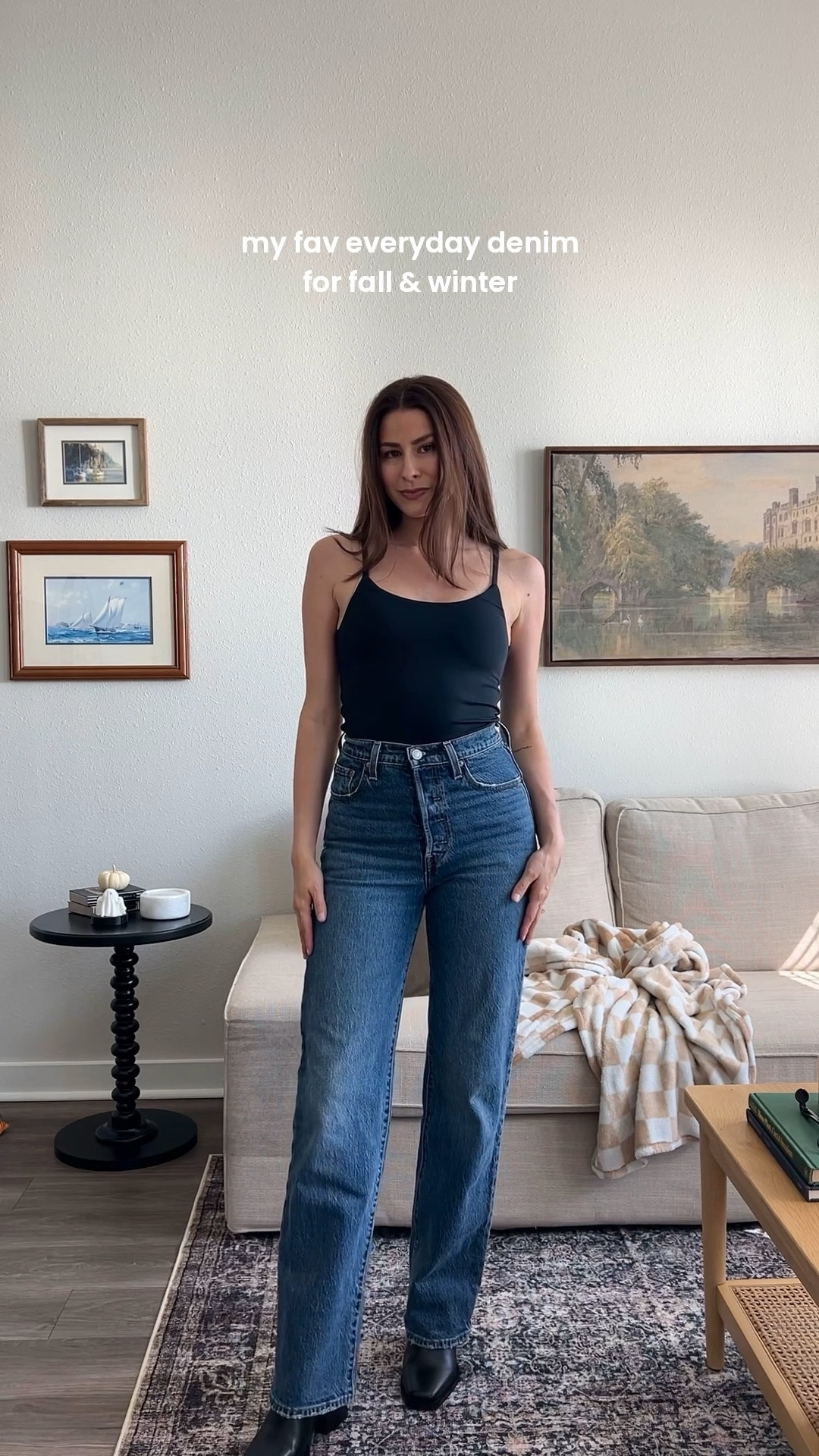 Levi’s Ribcage straight: TTS 25
Levi’s Bootcut: sized up to 26
Abercrombie 90s relaxed: TTS 25

#LTKSeasonal #LTKStyleTip #LTKFindsUnder100