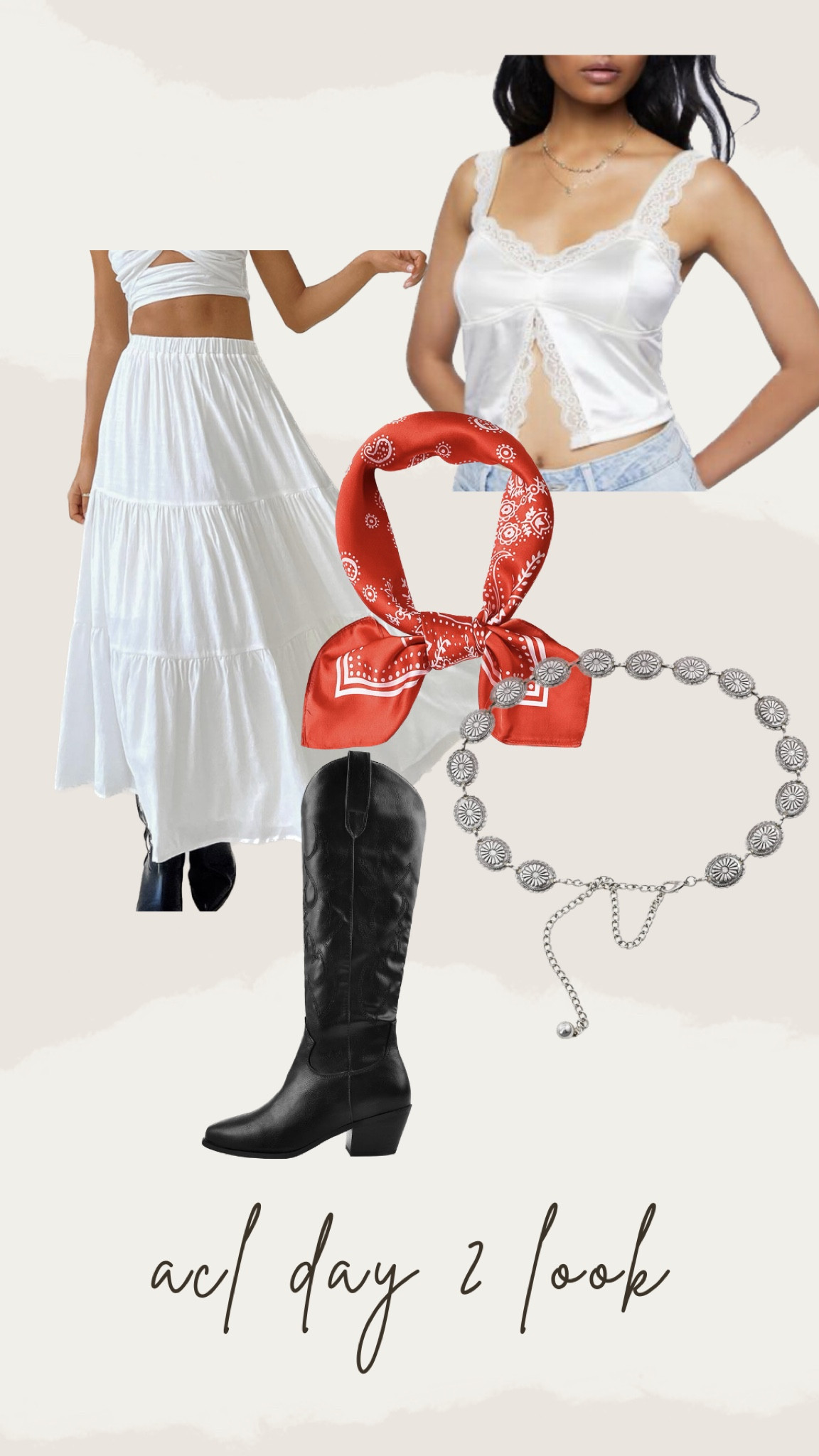 MUSIC FESTIVAL LOOK DAY 2🌟💌
💌🤍 Everything was super affordable and came together really well🤍 
25% at princess polly right now!
i got a size 6 in PP, Small top! 

#LTKkids #LTKfindsunder100 #LTKsalealert