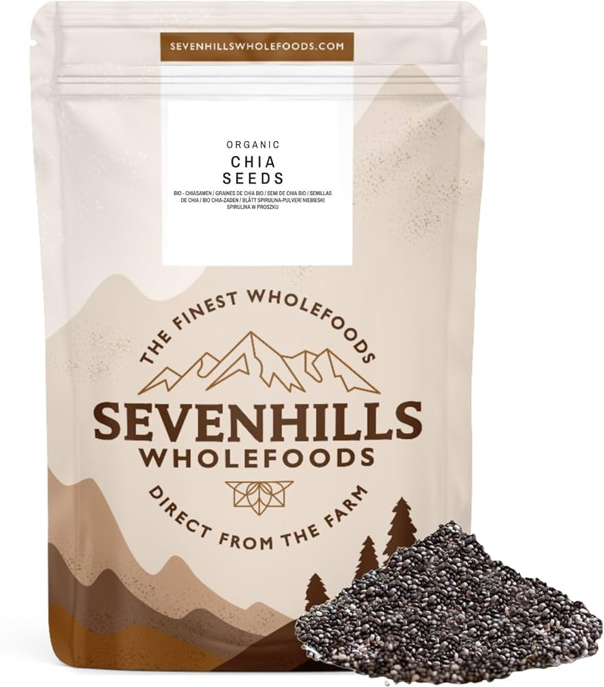 Sevenhills Wholefoods Organic Chia Seeds 1kg | Amazon (UK)