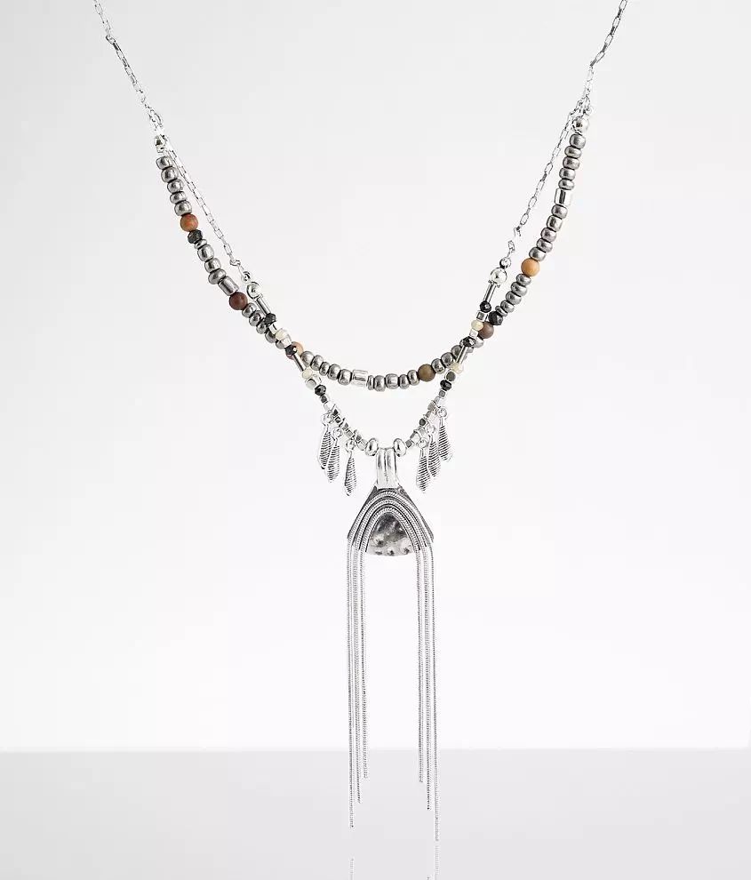 Layered Fringe Necklace | Buckle