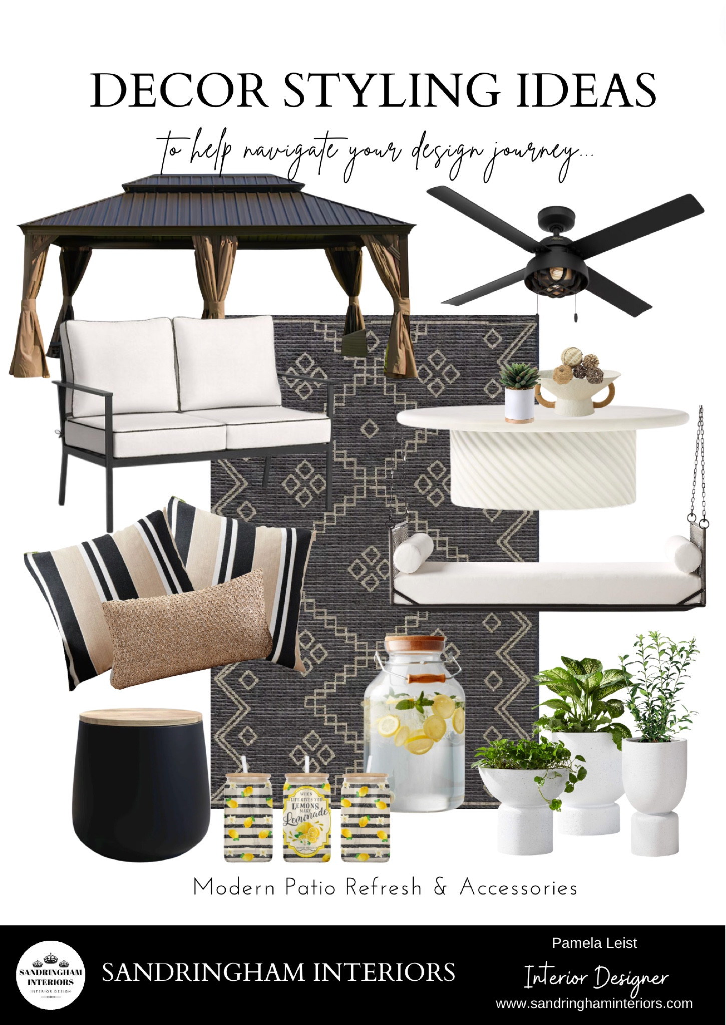 Patio Decor | Patio Refresh | Rectangle Gazebo | Patio Day Bed | Patio Seating | Patio Area Rug | Patio Pillows | Patio Coffee Table | Storage Side Table | Planters | Lemonade Jug | Drinking Glasses | Tumblers | Patio Ceiling Fan

#LTKStyleTip #LTKParties #LTKHome