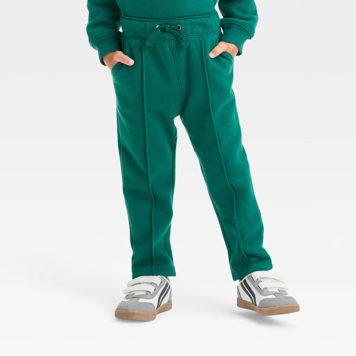 Toddler Boys' Pintuck Fleece Pull-On Jogger Pants - Cat & Jack™ | Target