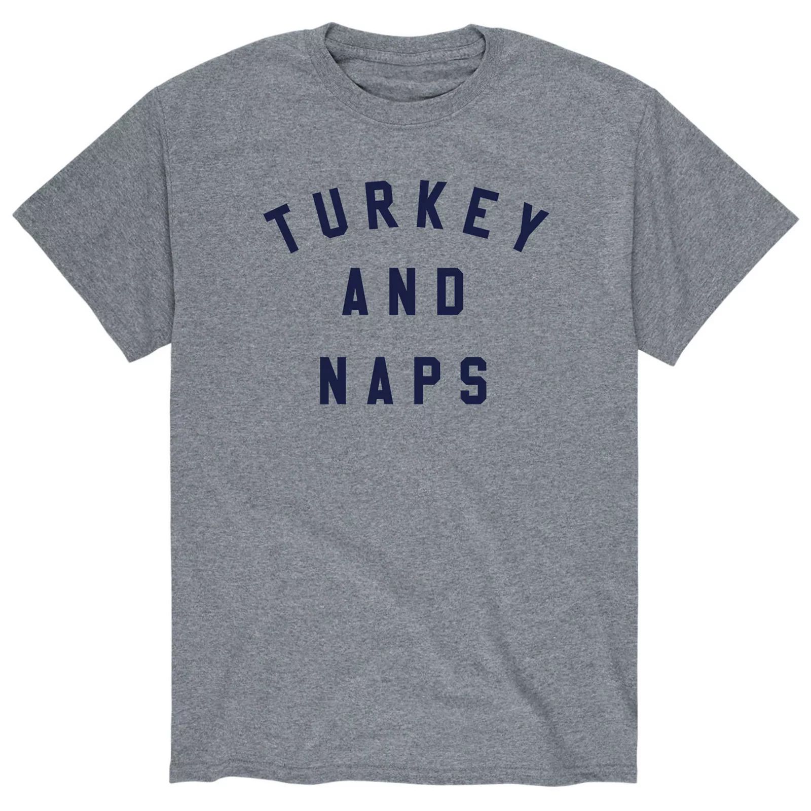 Men's Turkey & Naps Tee, Size: Large, Grey | Kohl's