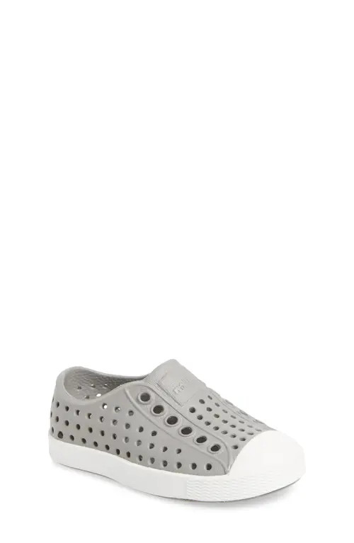 Native Shoes Kids' Jefferson Water Friendly Slip-On Sneaker in Pigeon Grey/Shell White at Nordstr... | Nordstrom