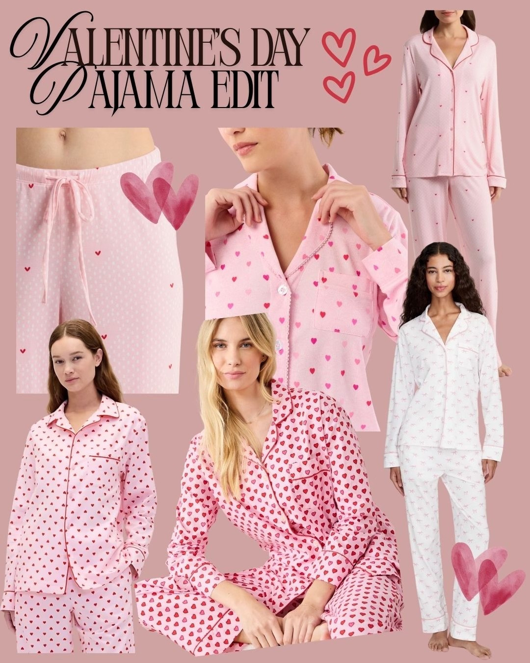 Rounding up my favorite pj’s for Valentine’s Day - I tried to do ones made from mostly cotton or sustainable fabrics! 

Valentine’s Day pajamas cozy outfits lounge wear 

#LTKSeasonal #LTKootd