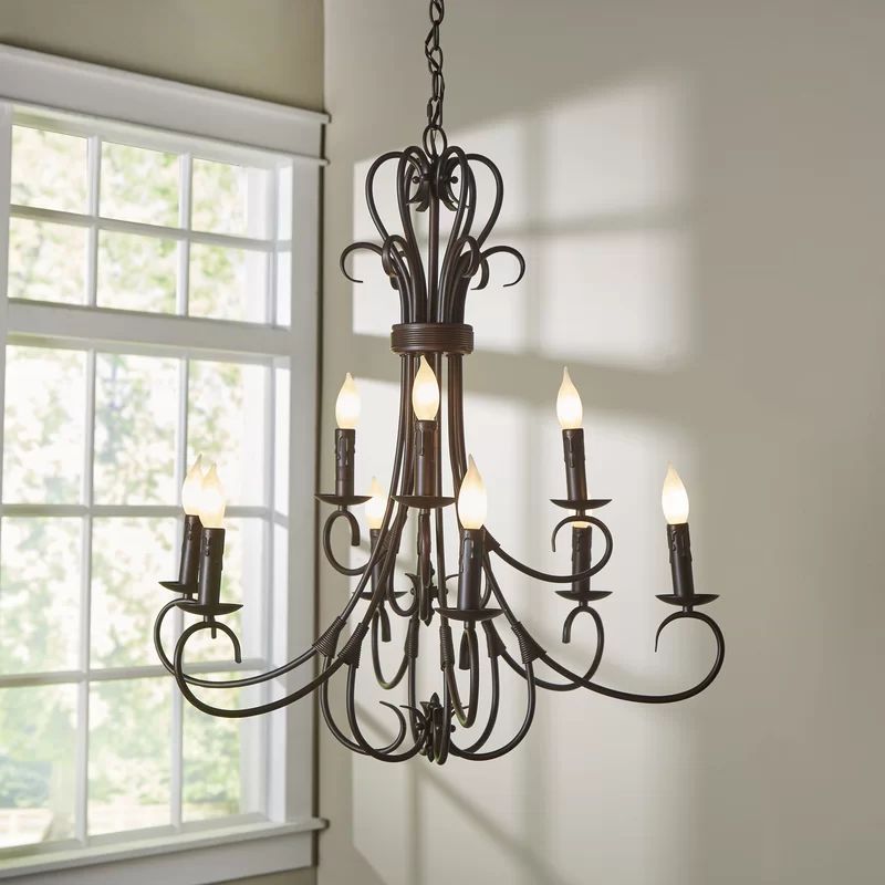 Gaines 9-Light Candle-Style Chandelier | Wayfair North America