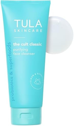 TULA Skin Care Cult Classic Purifying Face Cleanser - Gentle and Effective Face Wash, Makeup Remo... | Amazon (US)