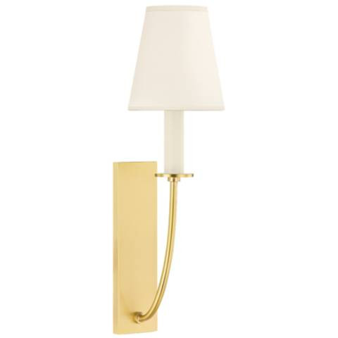 Iantha 1 Light Wall Sconce Aged Brass - #456C3 | Lamps Plus | Lamps Plus