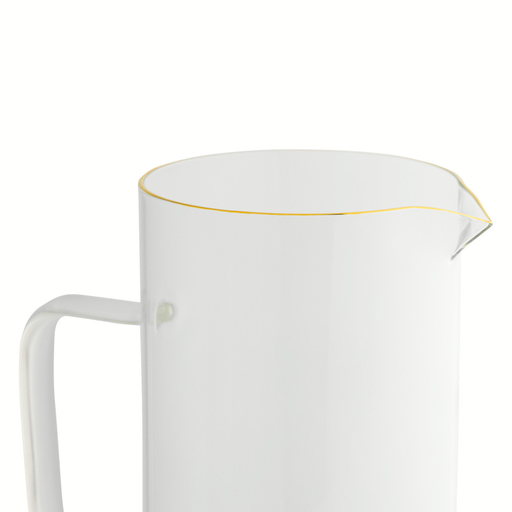 Thyme & Table 60oz Glass Pitcher with Gold Rim | Walmart (US)