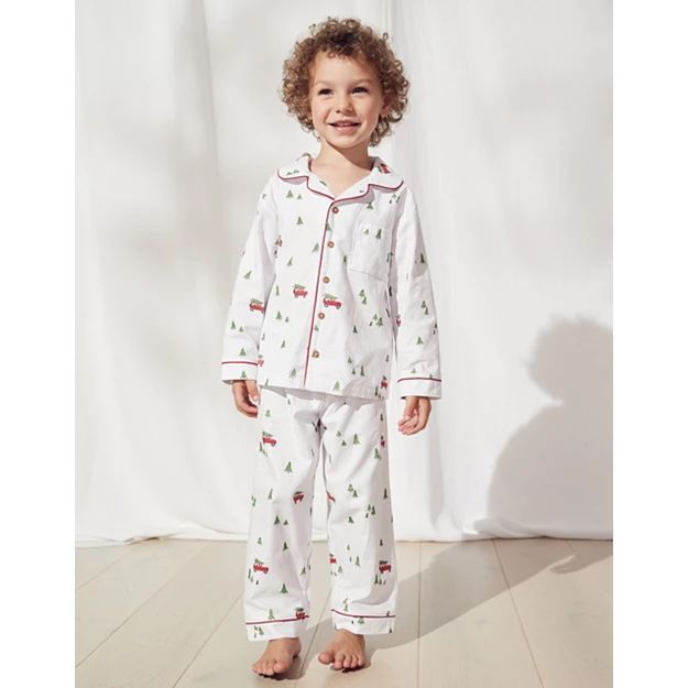 Classic Christmas-Tree-Print Pyjamas (1–12yrs) | The White Company (UK)