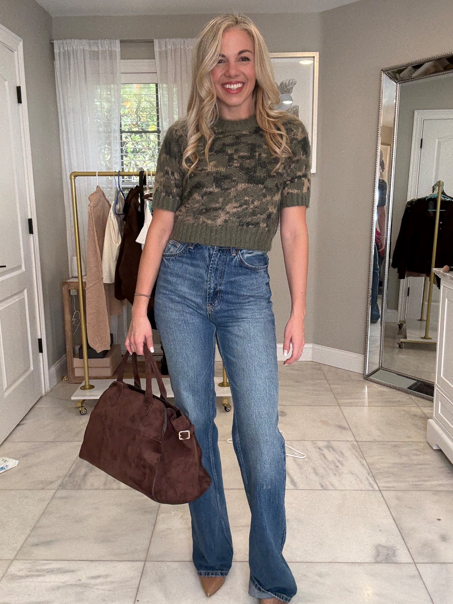 Adorable sweater shirt and it’s sooo soft !! Love how simple and easy this outfit is ! This entire outfit is from Walmart!! Love it 

#LTKSeasonal #LTKU #LTKHoliday