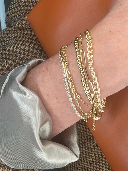 The prettiest gold dainty bracelet stack.so perfect for everyday weather. They make a lovely gift idea too.

#LTKbeauty #LTKwedding #LTKtravel