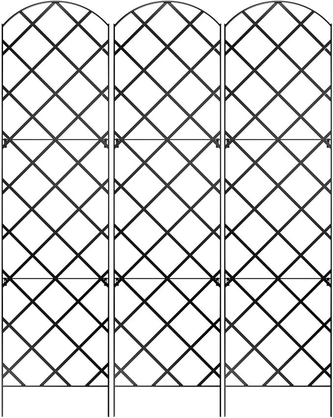 Giant Trellis, 108" High (9' Tall) by 28" Wide, Set of 3 Trellises Bundled with Spare Nuts and Bo... | Amazon (US)
