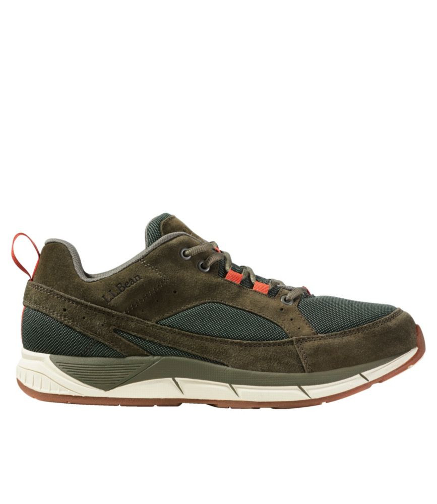 Men's Comfort Fitness Walking Shoes, Suede Mesh Dark Loden/Forest Shade 11.5(EE), Suede Leather/Rubb | L.L. Bean